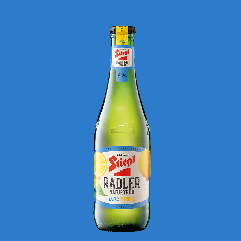 Stiegl 0.0% Zitrone Alcohol Free Beer (0.0% ABV) - Wise Bartender -
