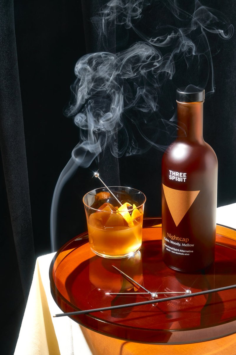 Three Spirit Alcohol Free Spirit - Nightcap (0.0% ABV) - Wise Bartender - Spirit