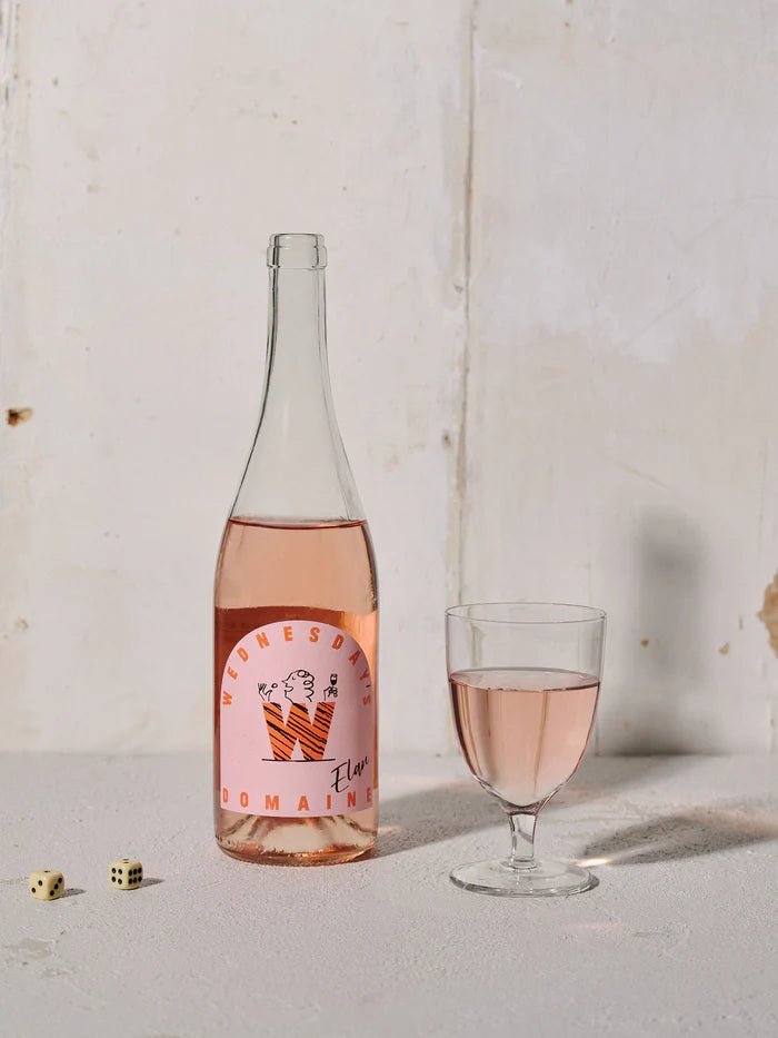 Wednesday's Domaine Elan Alcohol Free Rosé Wine (0.0% ABV) - Wise Bartender - wine