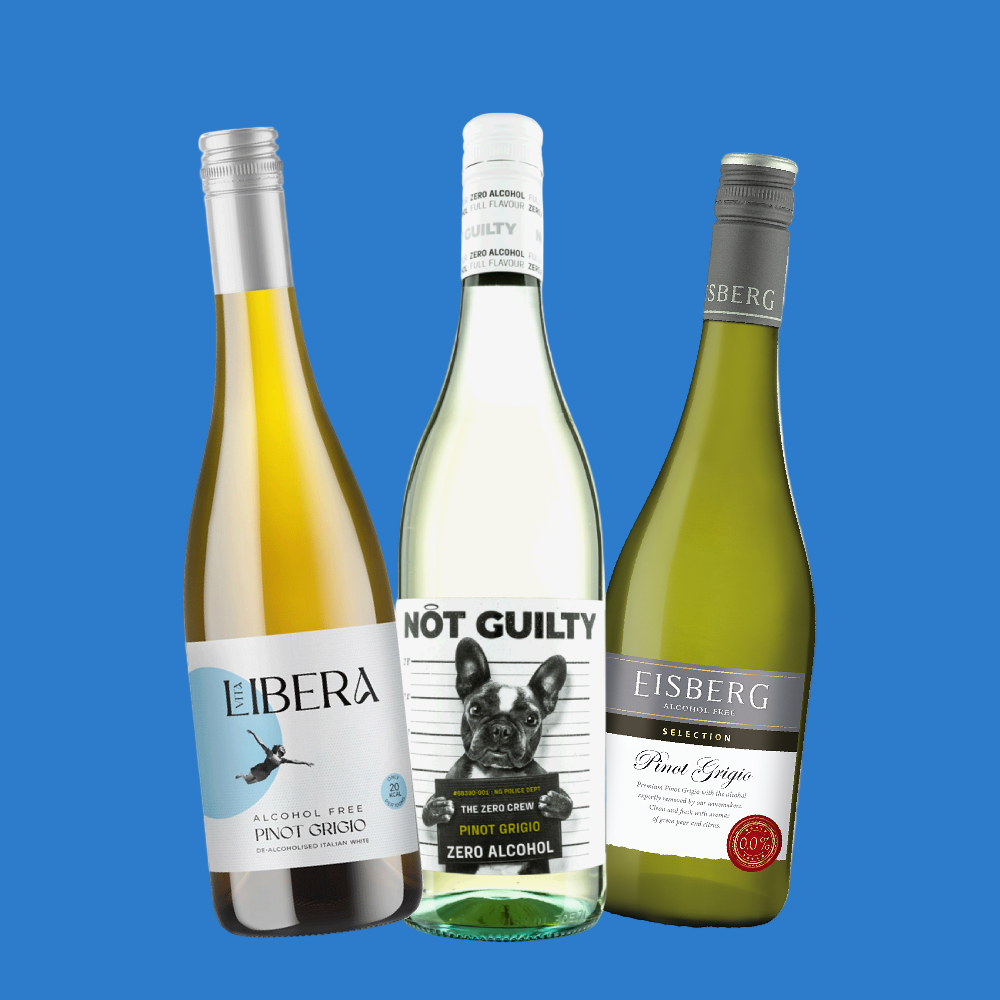 Perfect Pinot Grigio White Wine Alcohol Free Wise Pack