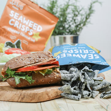 Emily Seaweed Crisps Sea Salt (18g) | Vegan Low Calorie Snack