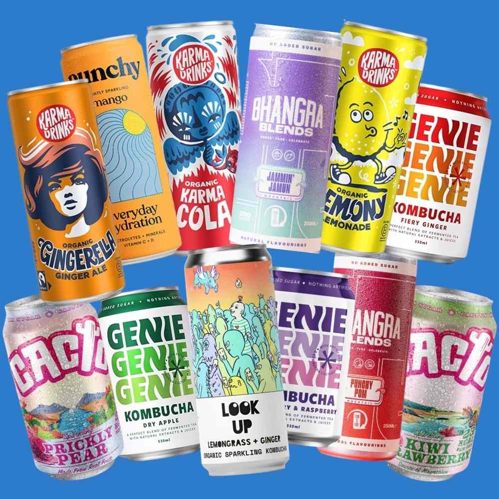 12 Mixed Soda 'Pop Pack' Pack - Wise Bartender - Mixed Pack