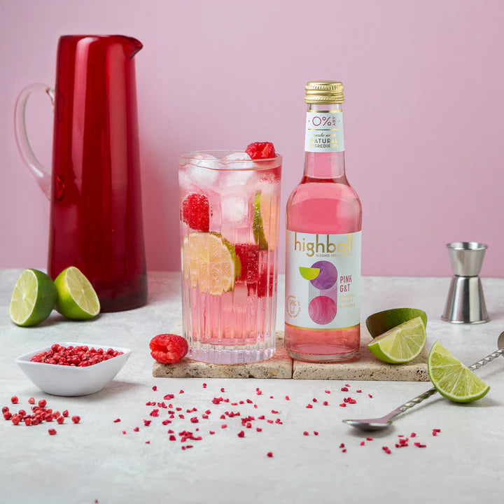 Highball Alcohol Free Pink G&T (0% ABV)