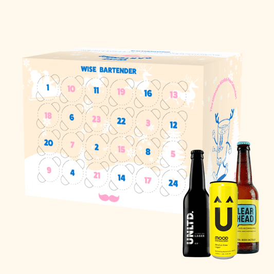 2024 Alcohol Free Beer Advent Calendar (includes FREE delivery) - Wise Bartender - Mixed Pack