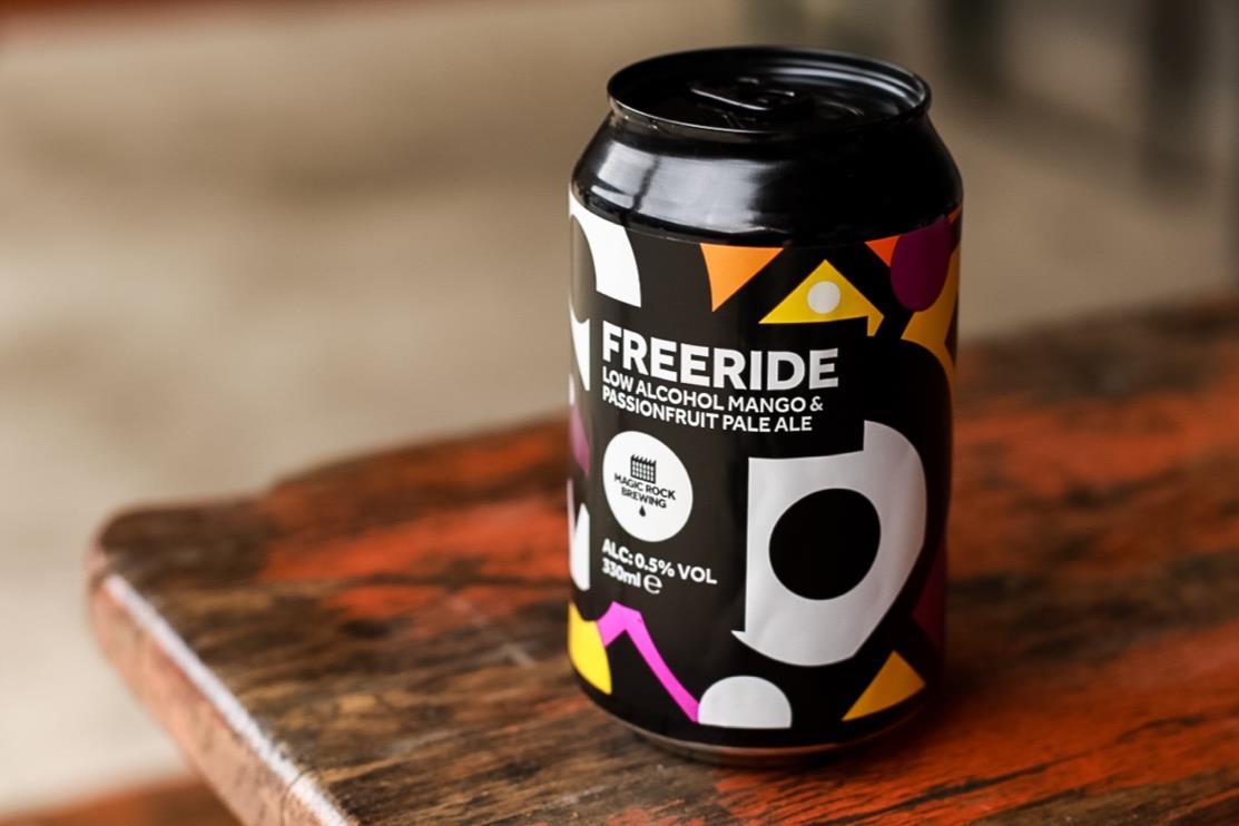 Magic Rock Brewing 'Free Ride' Alcohol Free Citra Pale Ale Can (0.5% ABV)