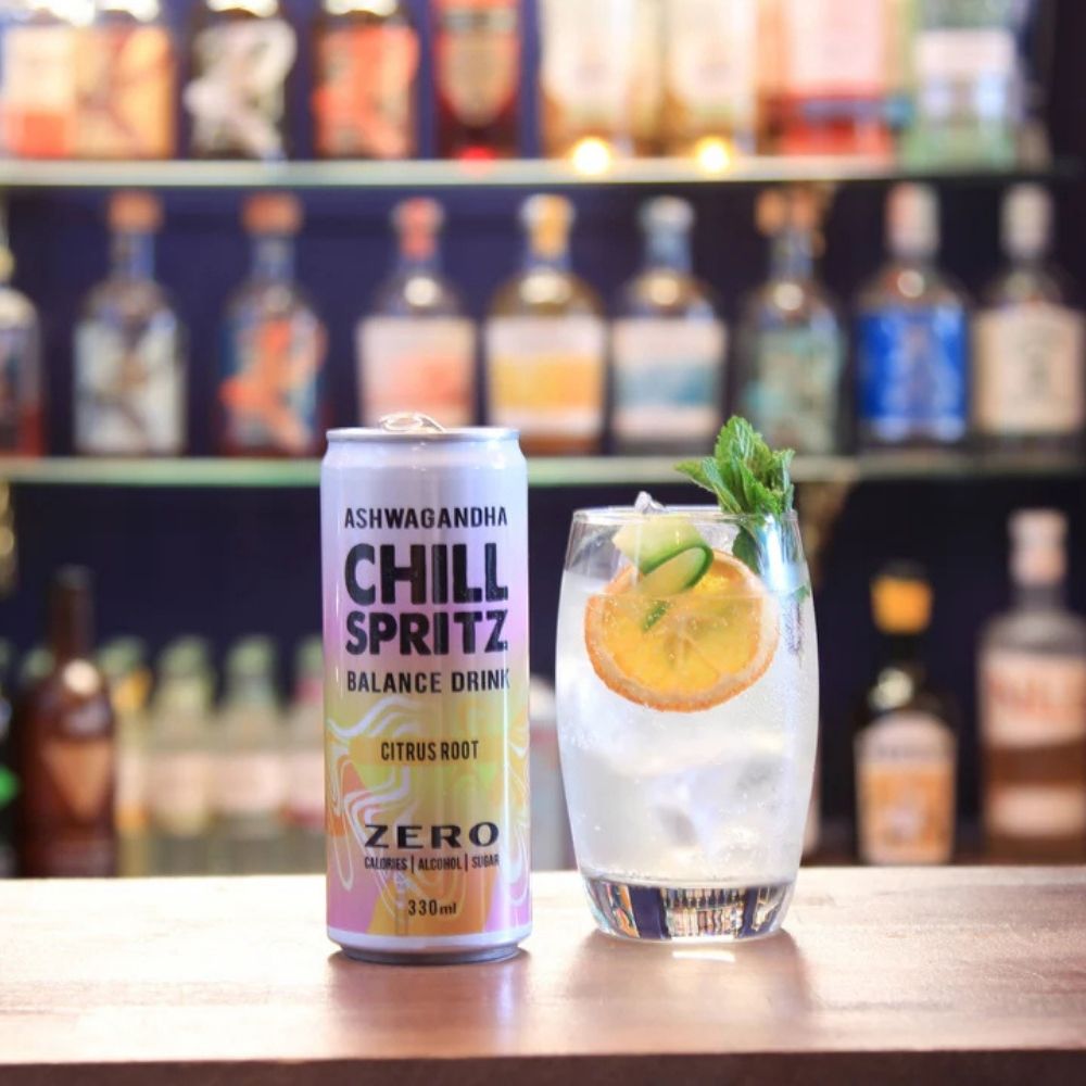 Chill Spritz Citrus Root – Alcohol-Free Functional Drink (0.0% ABV, 330ml Can)