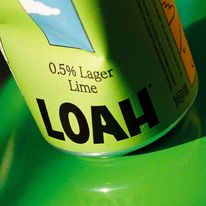 Loah Alcohol Free Lager Lime (0.5% ABV)