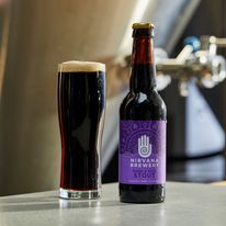 Nirvana Dark & Rich Alcohol Free Stout (0.0% ABV)