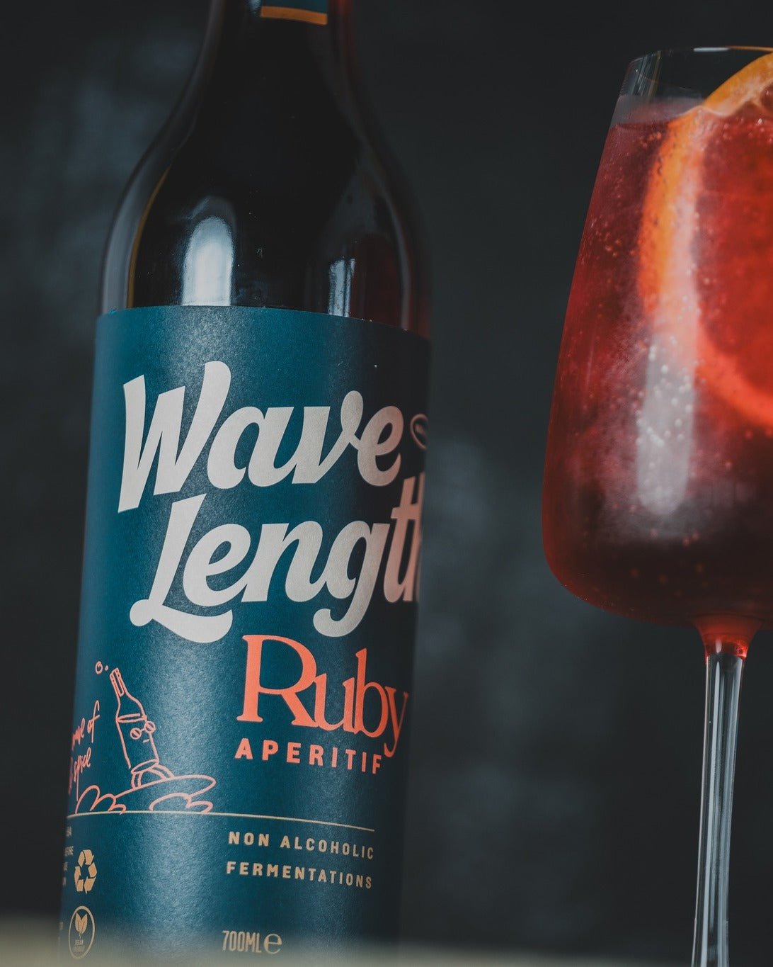 Wave Length Alcohol Free Ruby Spirit (0% ABV)