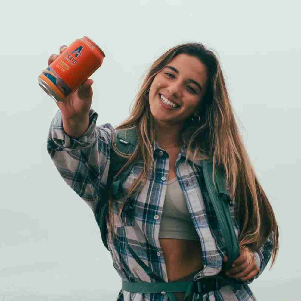 Athletic Brewing Co. Free Wave Alcohol-Free Hazy IPA (0.5% ABV)