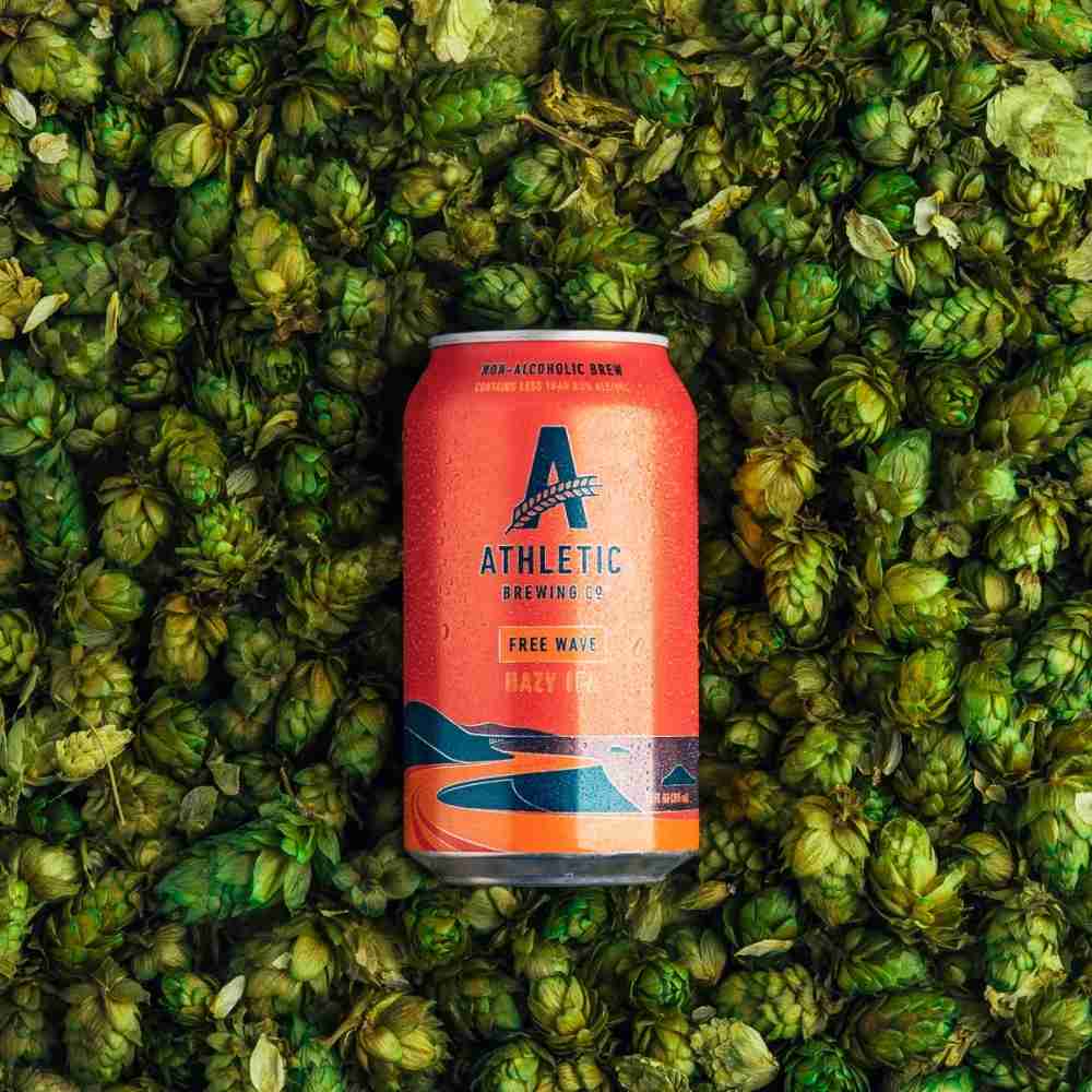 Athletic Brewing Co. Free Wave Alcohol-Free Hazy IPA (0.5% ABV)