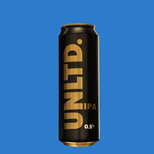 UNLTD Alcohol‑Free IPA Pint Can (568ml) | 0.5% ABV Low‑Calorie IPA