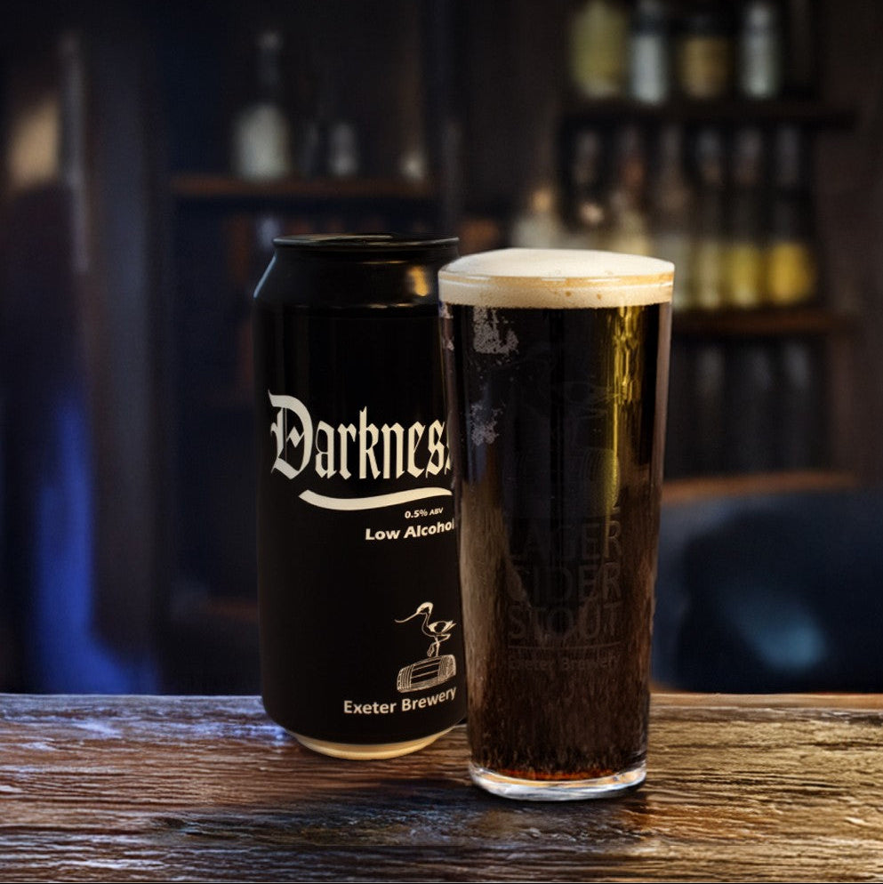 Exeter Brewery Darkness Low 0.5% Stout 440ml
