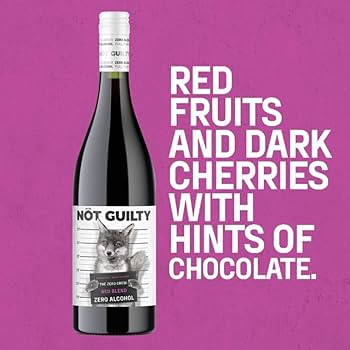 Not Guilty Alcohol Free Red Wine (0.05% ABV)