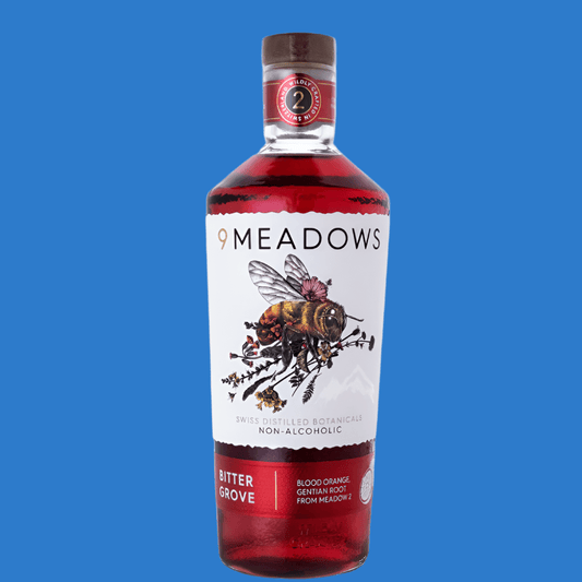 9 Meadows Alcohol Free 'Bitter Grove' Aperitif (0.5% ABV) - Wise Bartender - Spirit