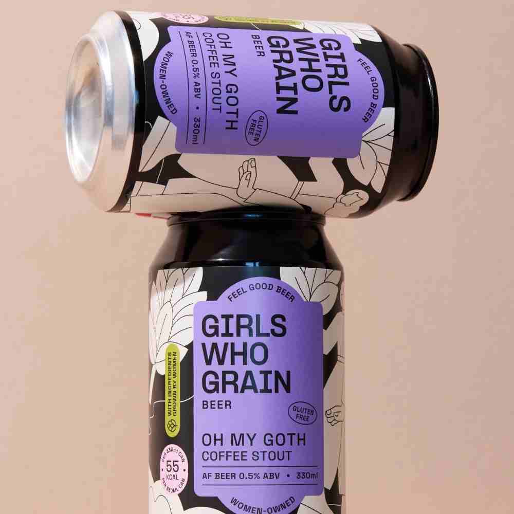 Girls That Grain | Oh My Goth Alcohol Free Coffee Stout | 0.5% ABV