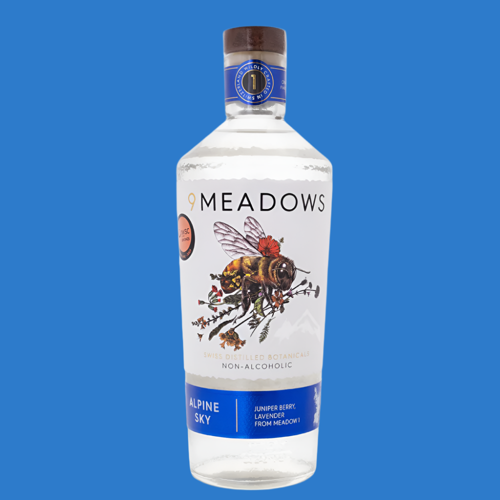 9 Meadows 'Alpine Sky' Alcohol Free Juniper& Lavender Spirit (0.5% ABV)