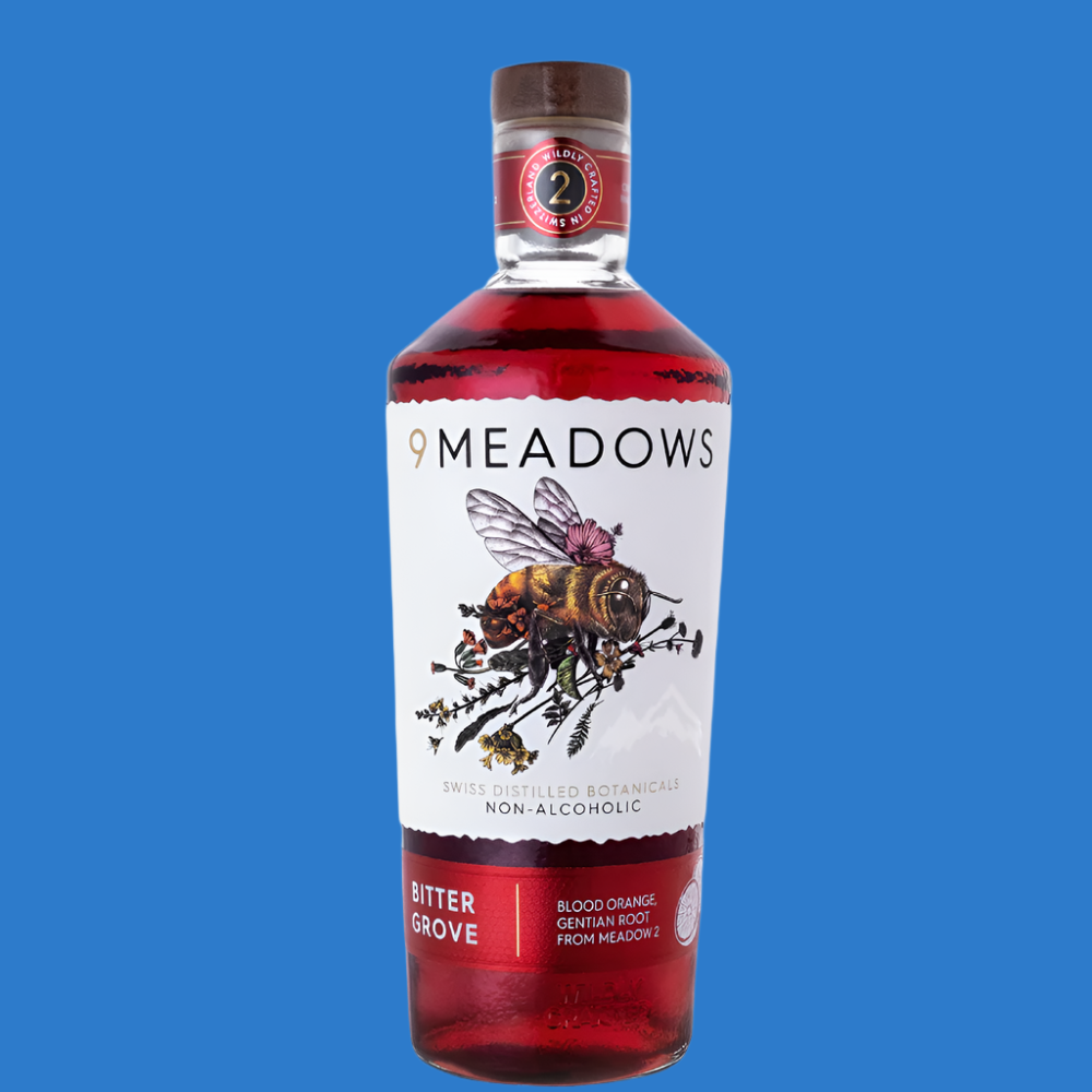 9 Meadows Alcohol Free 'Bitter Grove' Aperitif (0.5% ABV)