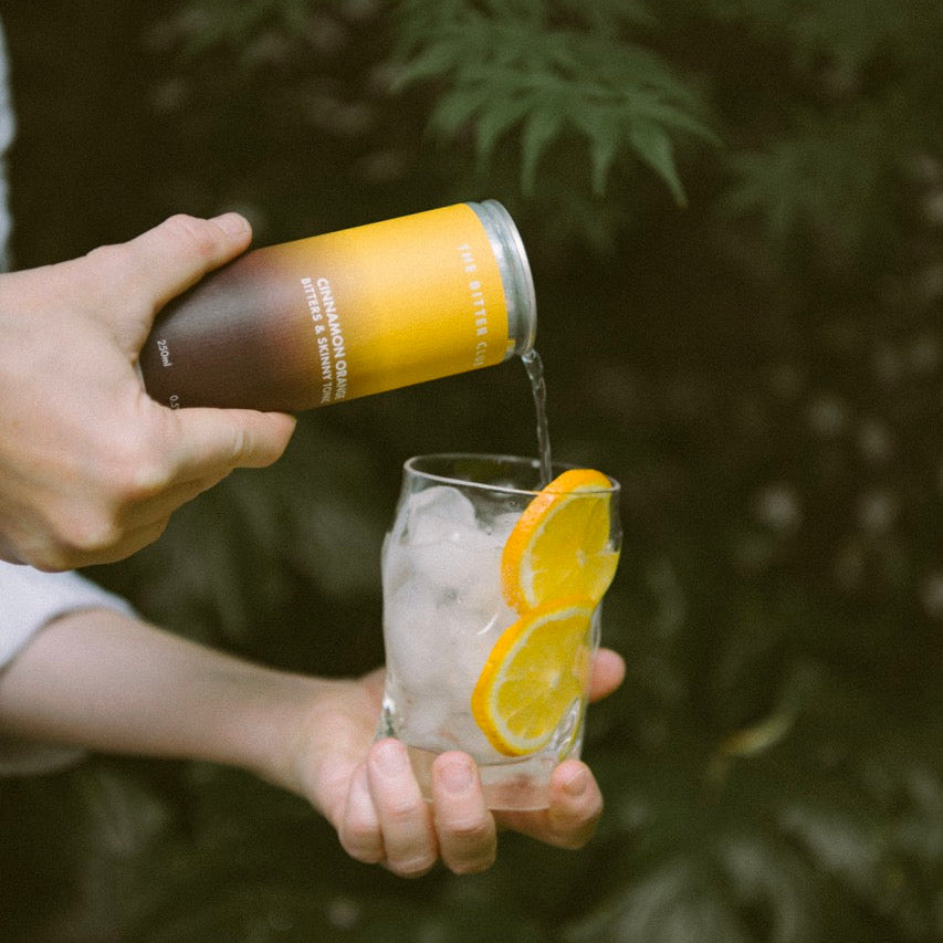 Cinnamon Orange Bitters & Skinny Tonic 250ml | The Bitter Club