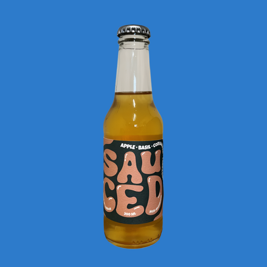 Sauced Drinks- Apple, Basil, Corriander & Tarragon Soft Drink (0% ABV)