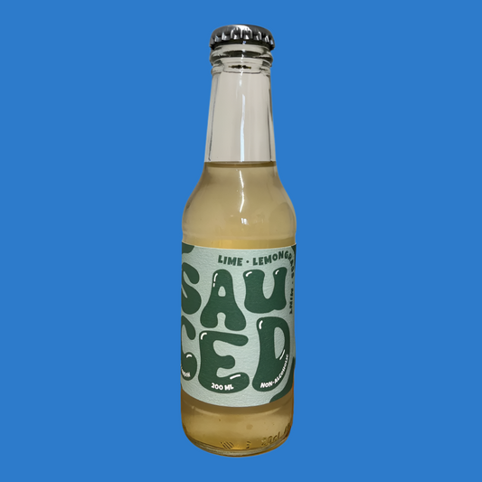 Sauced Drinks- Lime, Lemongrass & Mint Soft Drink (0% ABV)