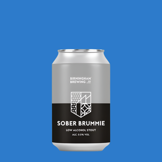 Birmingham Brewing Company Sober Brummie Stout (0.5% ABV)