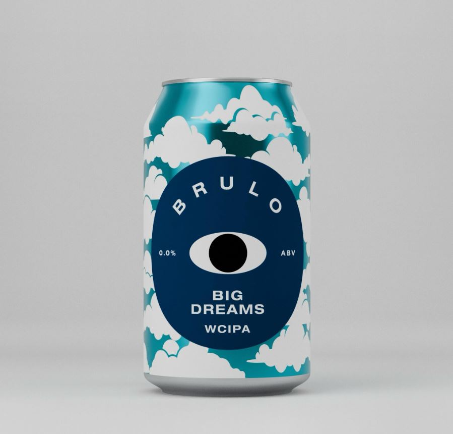 Brulo 'Big Dreams' Alcohol Free West Coast IPA (0.0% ABV)