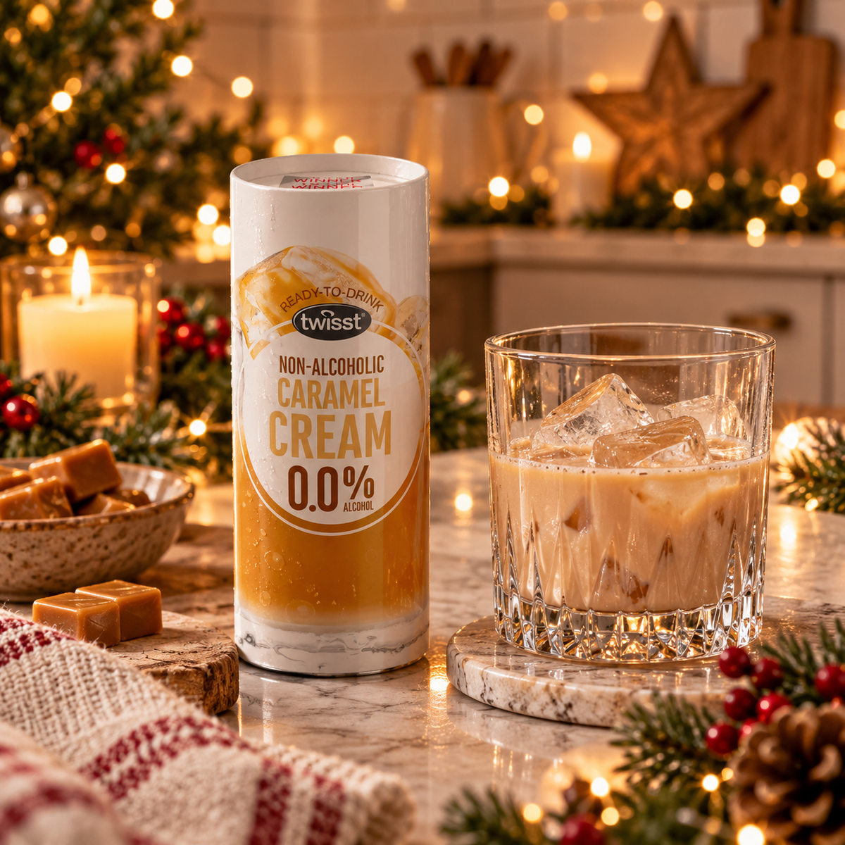 Twisst Alcohol Free Caramel Cream (Alcohol Free Baileys Alternative) (0% ABV)