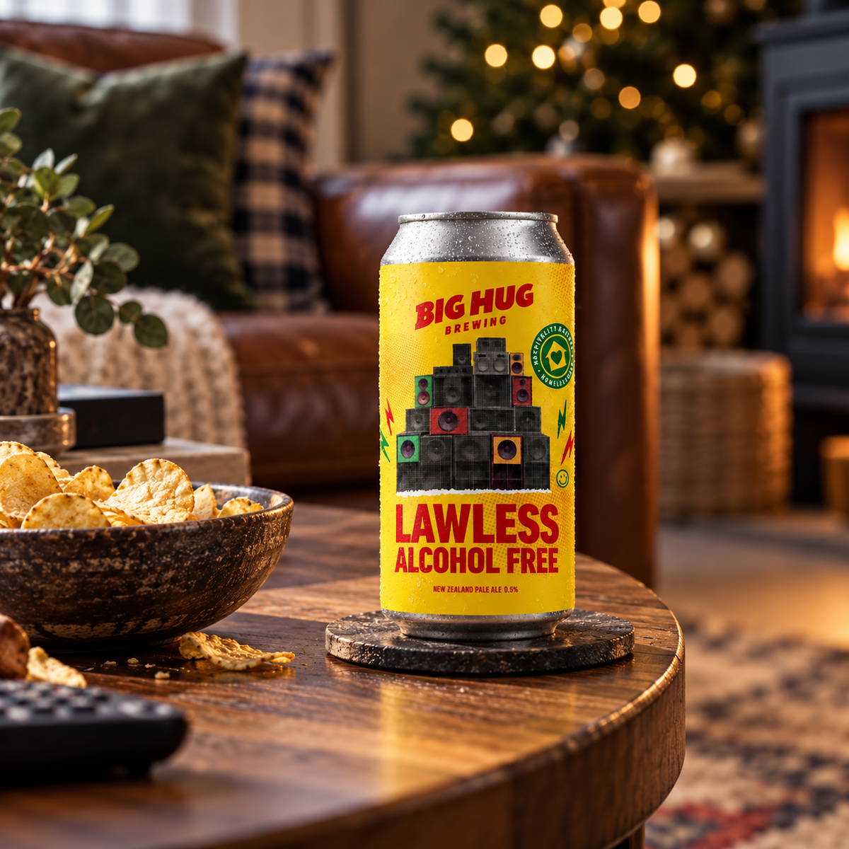 Big Hug Brewing Lawless AF New Zealand Pale Ale 0.5% 440ml