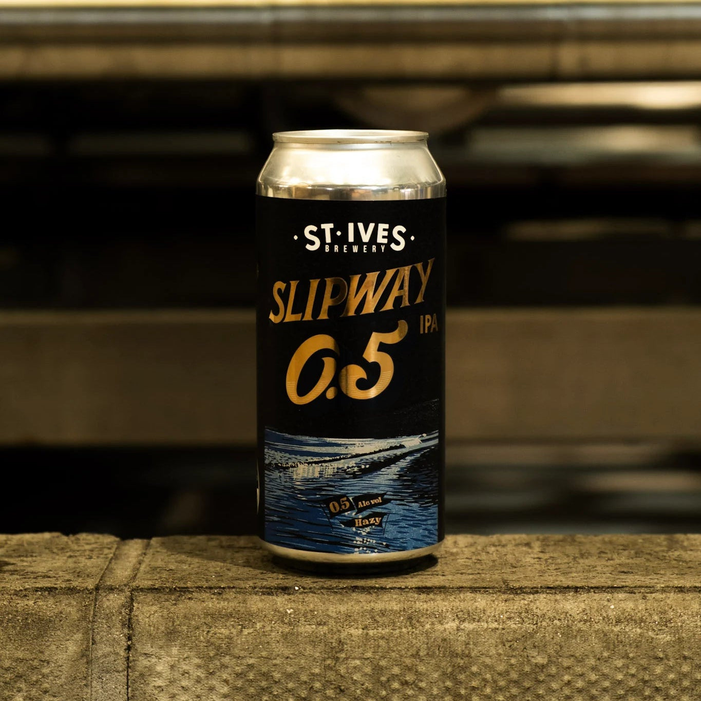 Slipway 0.5% Hazy IPA | St Ives Alcohol‑Free Beer | Vegan | 440ml