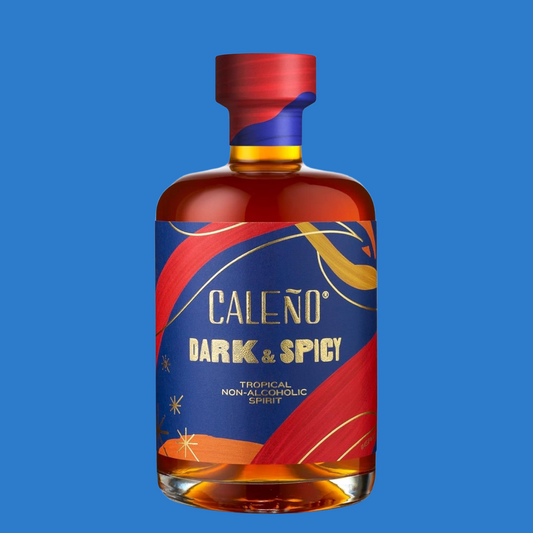 Caleno Alcohol Dark & Spicy Alcohol Free Rum Spirit (0% ABV)