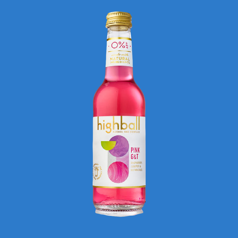 Highball Alcohol Free Pink G&T (0% ABV)