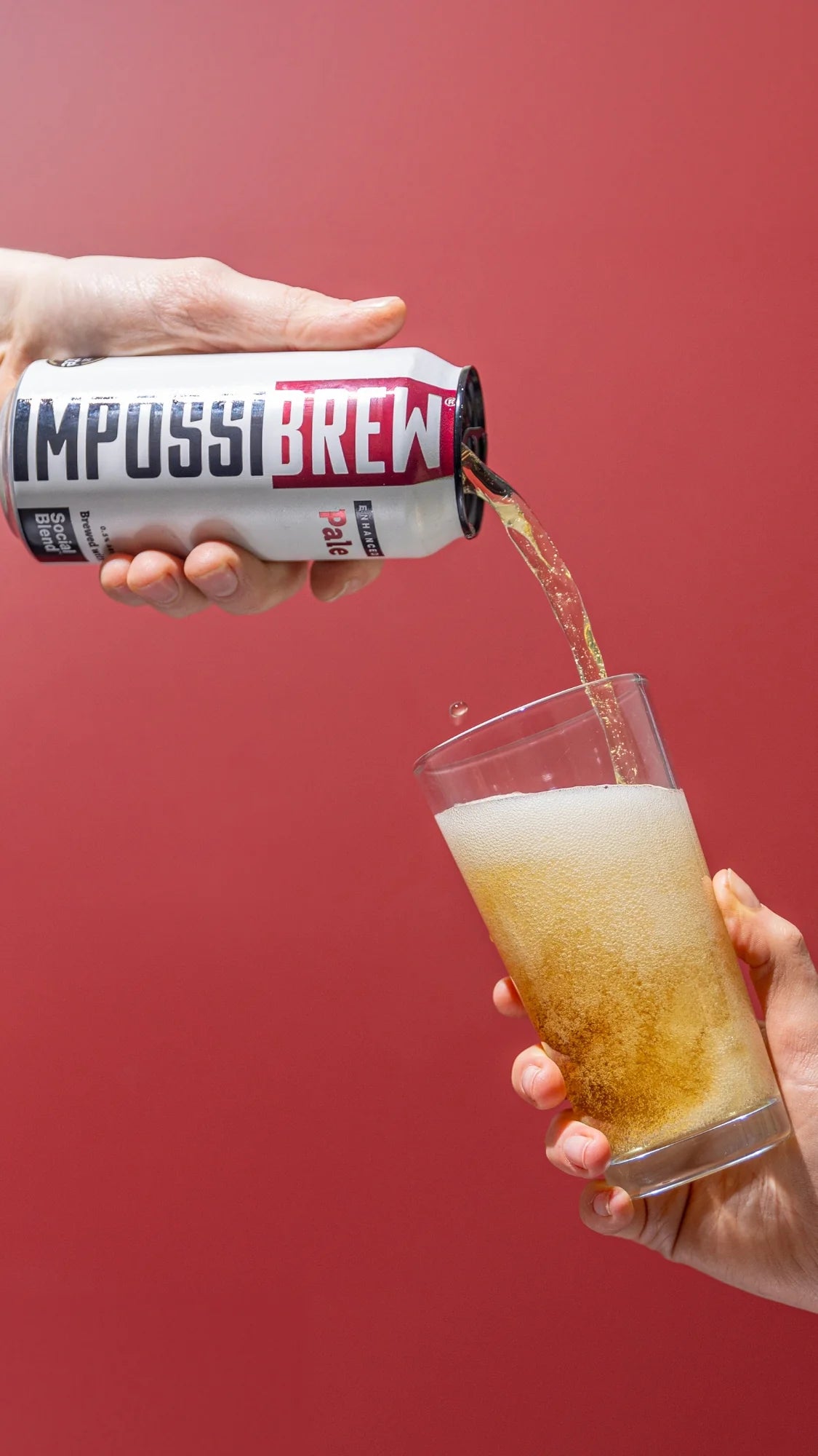 Impossibrew Enhanced Alcohol-Free Pale Ale 2.0 (0.5% ABV)