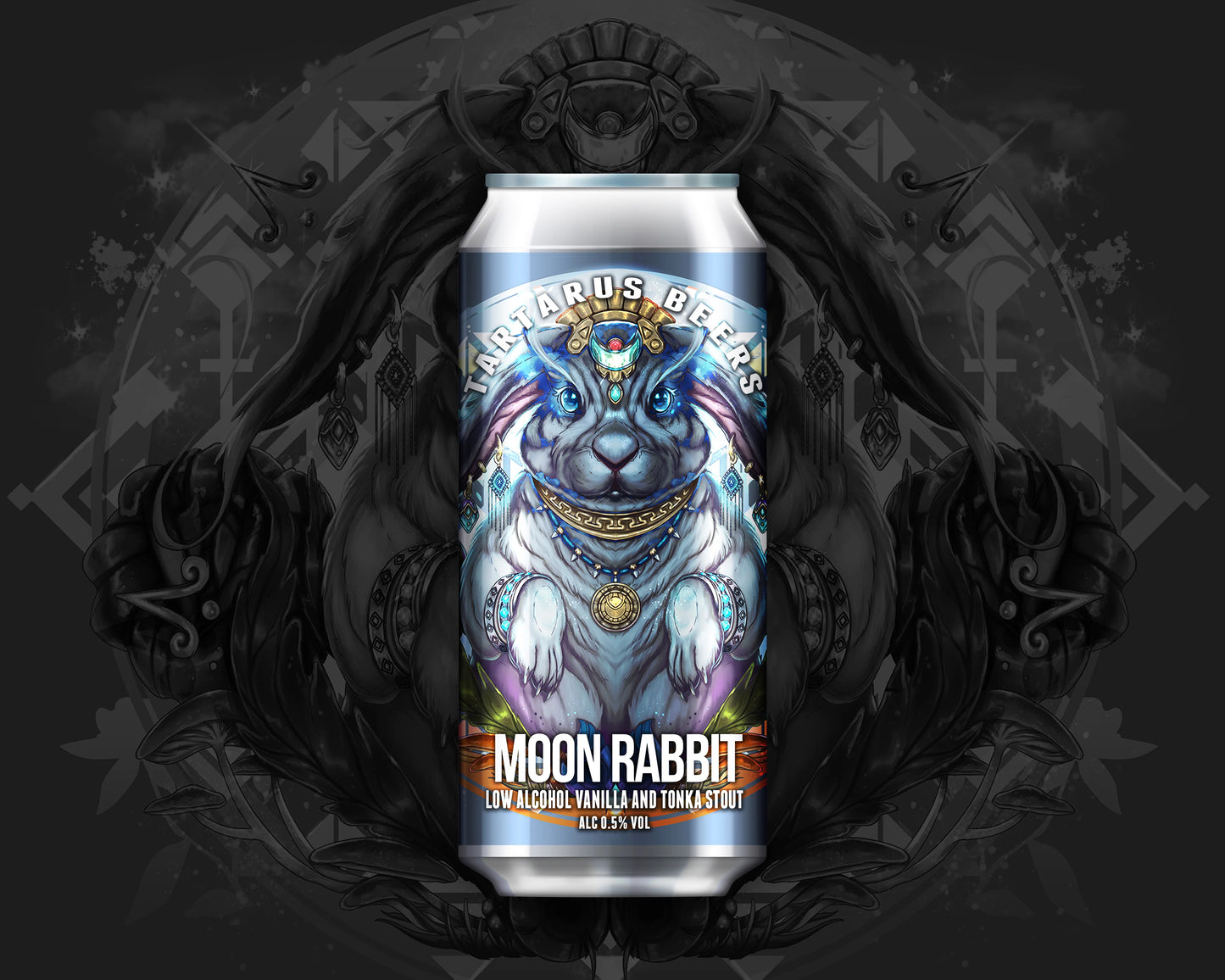 Tartarus Brewery Moon Rabbit Tonka & Vanilla Stout (0.5% ABV)