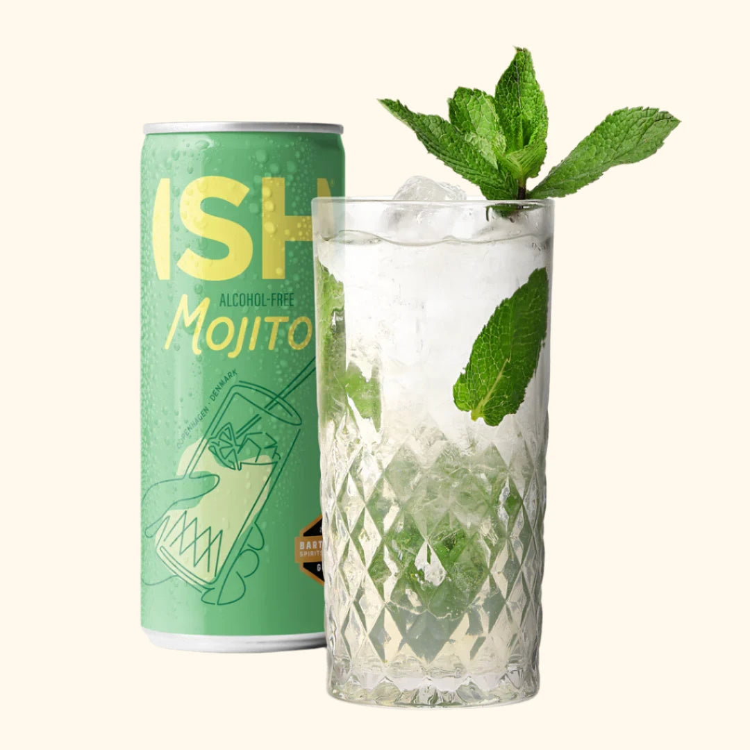 Ish Spirits Alcohol Free Mojito Cocktail (0.5% ABV)