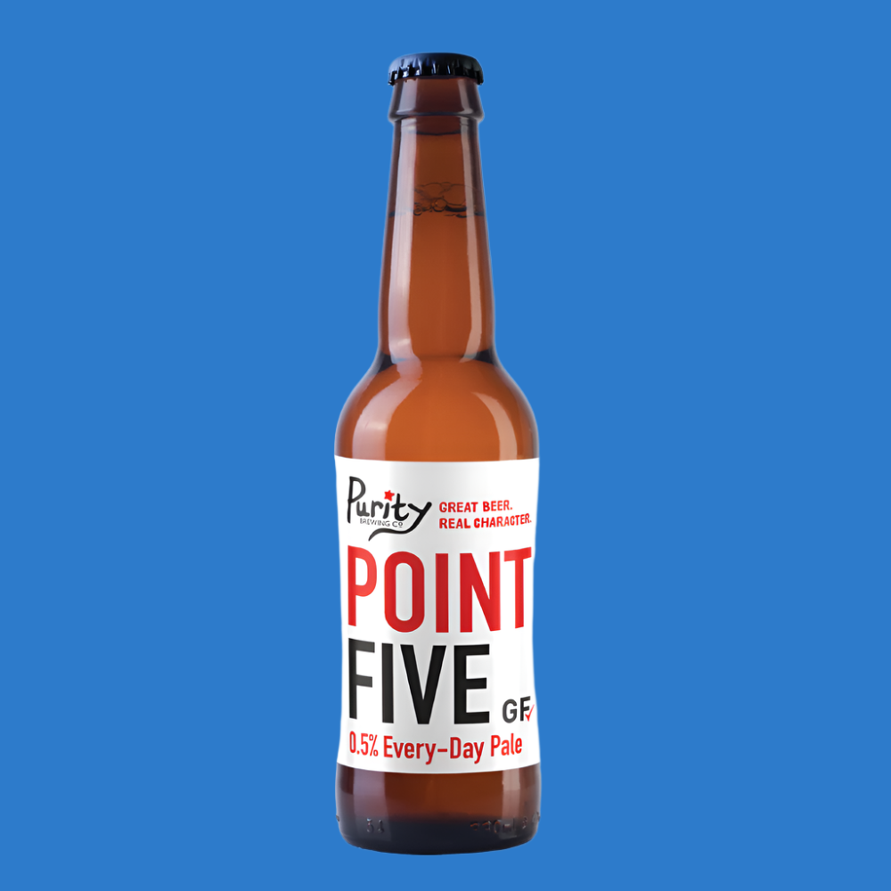 Purity Brewing Point Five Alcohol Free Pale Ale Bottle (0.5% ABV)