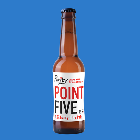 Purity Brewing Point Five Alcohol Free Pale Ale Bottle (0.5% ABV)