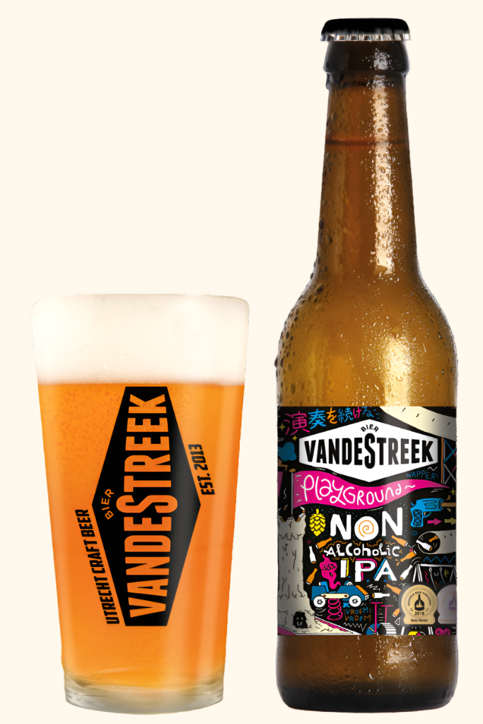 Vandestreek Playground IPA Alcohol Free Beer (0.5% ABV)