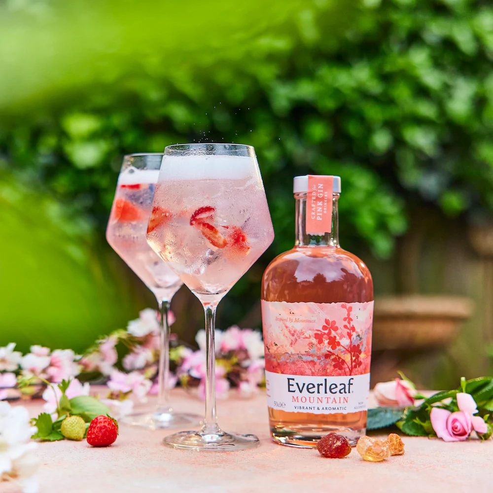 Everleaf Mountain Alcohol Free Pink Gin (0% ABV)