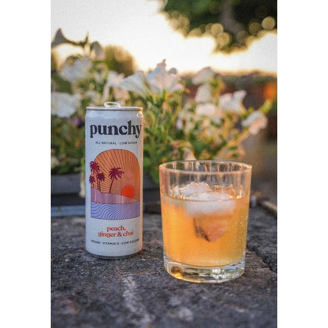 Punchy Peach, Ginger, Chai (0% ABV)