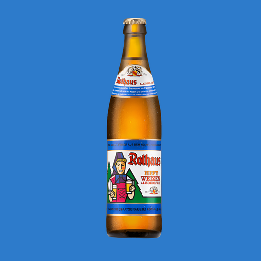 Rothaus Alcohol-free Hefeweizen 500ml (0.4% ABV)