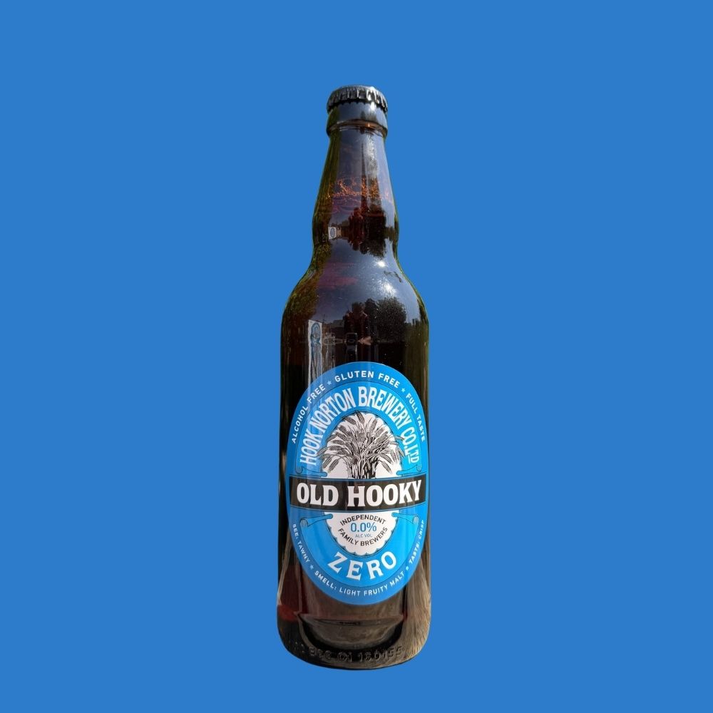 Old Hooky Zero 0.0% | Hook Norton Brewery | Alcohol-Free Ale 500ml