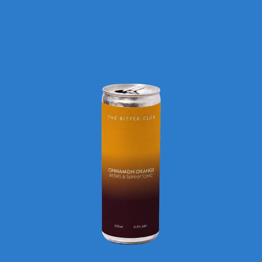 Cinnamon Orange Bitters & Skinny Tonic 250ml | The Bitter Club