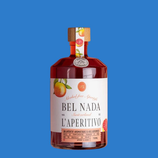 Bel Nada L'Aperitivo Alcohol-Free Aperitif 700ml | Swiss Spritz Alternative
