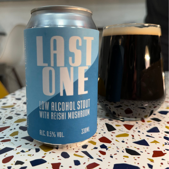 Exhale 'LAST ONE' Reishi Mushroom Alcohol Free Stout (0.5% ABV)