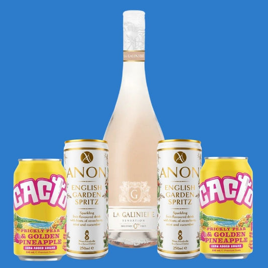 Pop & Pour Picnic Bundle | Alcohol-Free Wine & Cocktail Pack