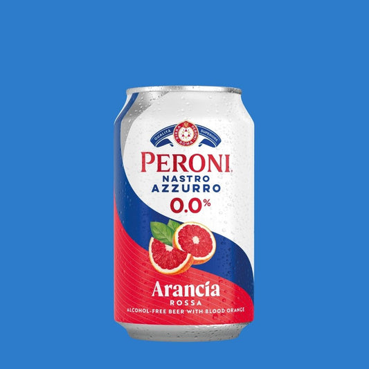 Peroni Nastro Azzurro 0.0% Arancia Rossa (Blood Orange)