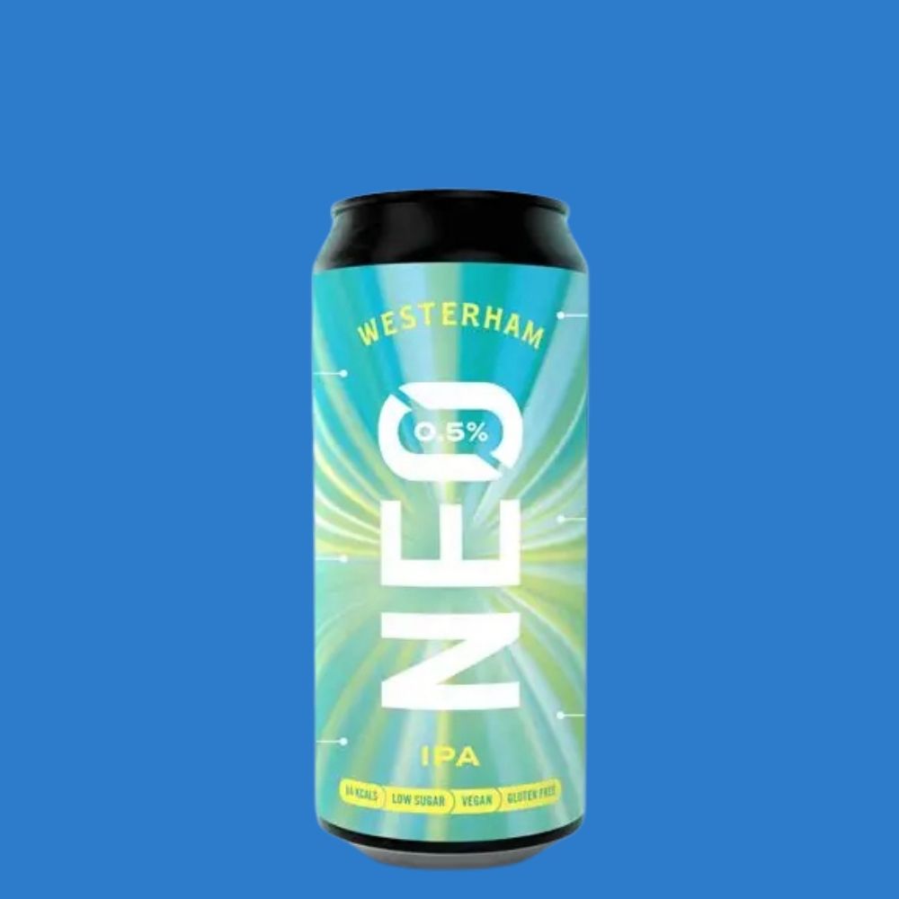 Westerham NE0 IPA 0.5% | Alcohol‑Free IPA | Low Calorie, Gluten Free & Vegan | 440ml