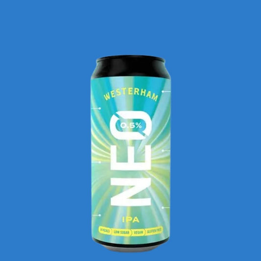 Westerham NE0 IPA 0.5% | Alcohol‑Free IPA | Low Calorie, Gluten Free & Vegan | 440ml