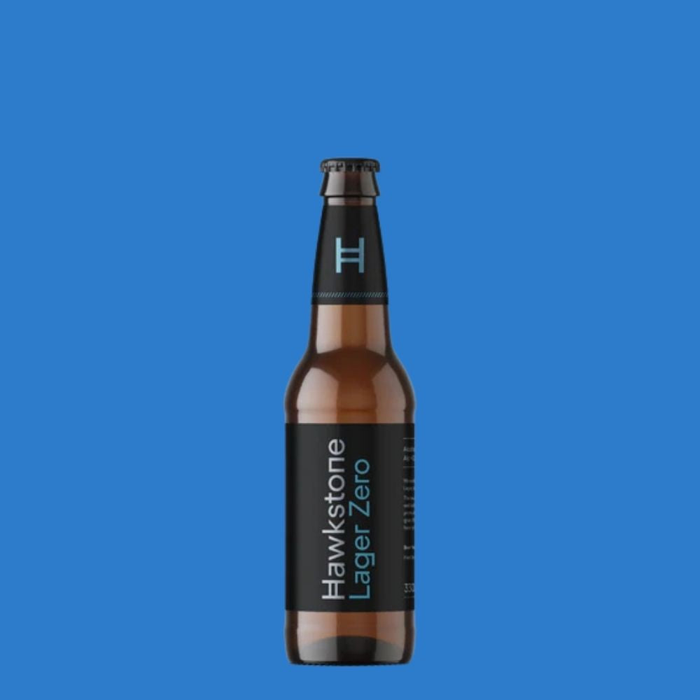 Hawkstone Lager Zero 0.0% | Alcohol‑Free British Lager | 330ml Bottle